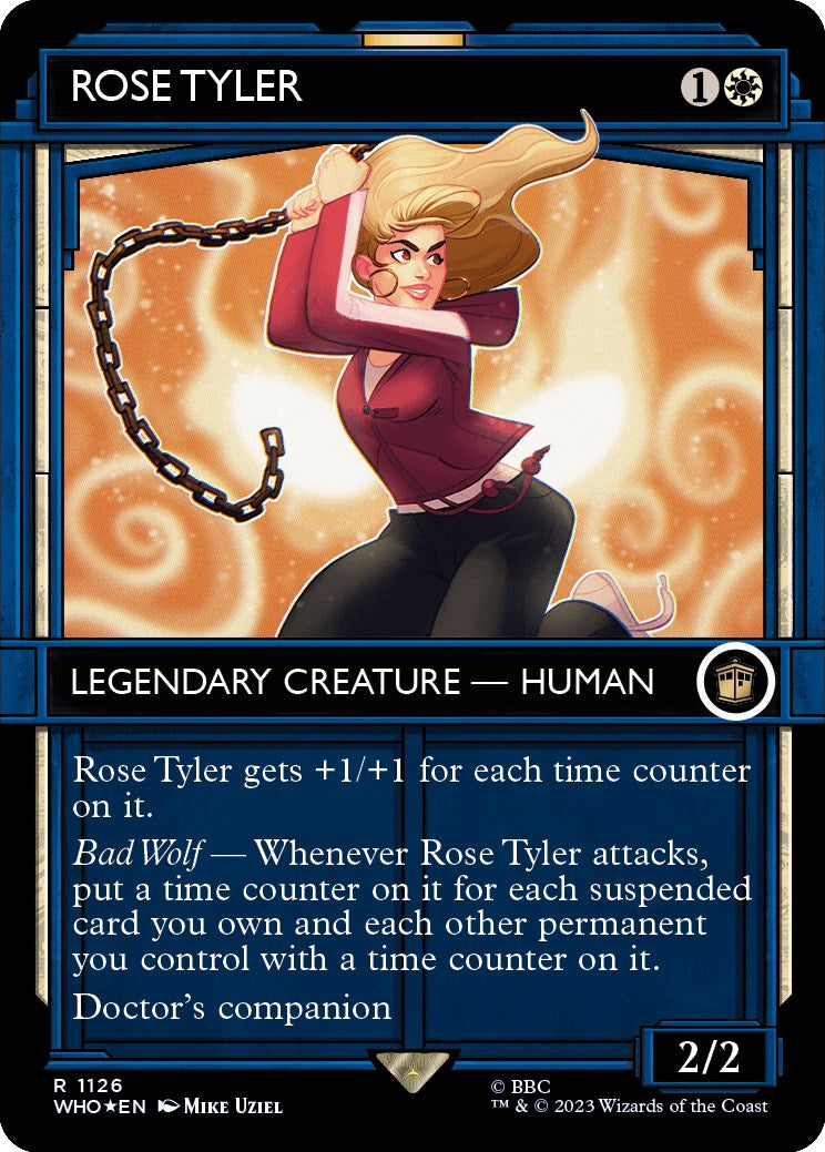 Rose Tyler (Showcase) (Surge Foil) [Doctor Who] | Gate City Games LLC