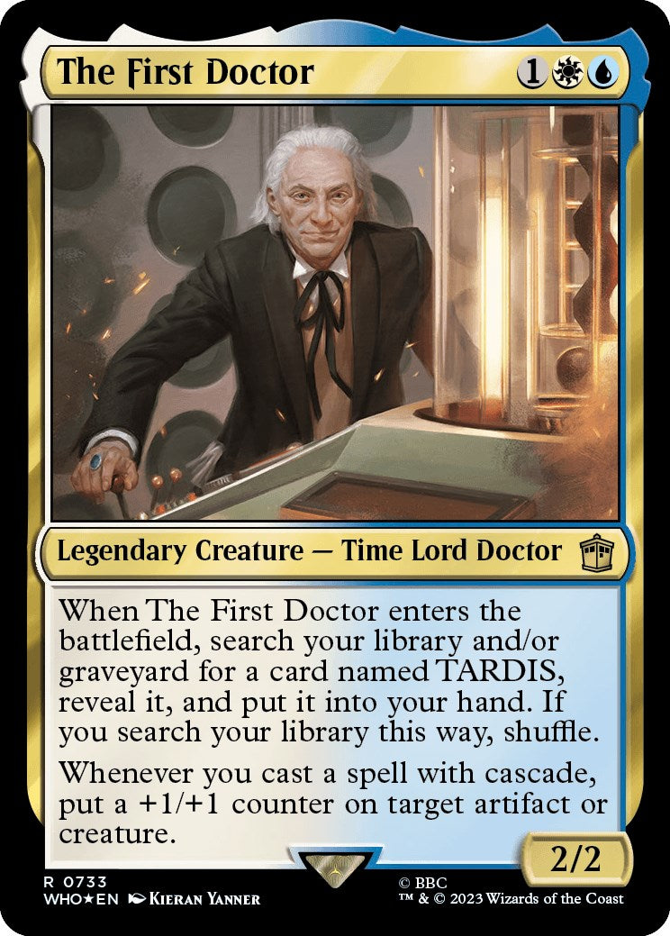 The First Doctor (Surge Foil) [Doctor Who] | Gate City Games LLC