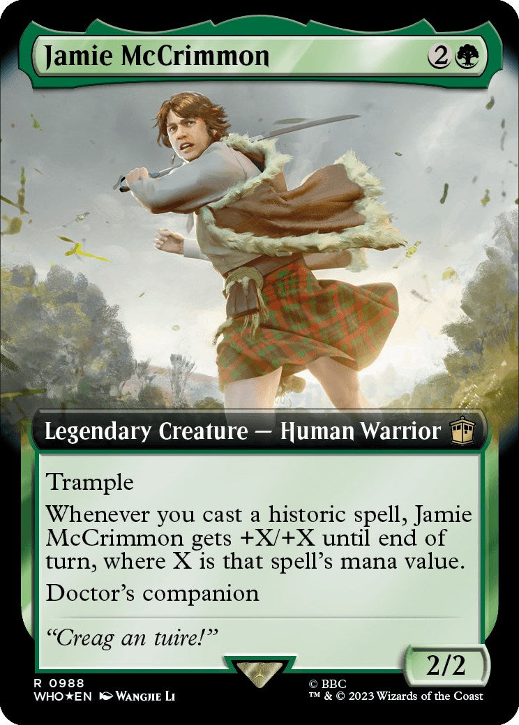 Jamie McCrimmon (Extended Art) (Surge Foil) [Doctor Who] | Gate City Games LLC