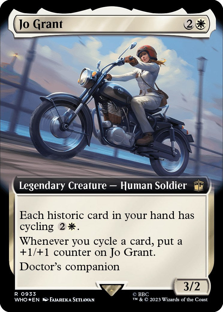 Jo Grant (Extended Art) (Surge Foil) [Doctor Who] | Gate City Games LLC