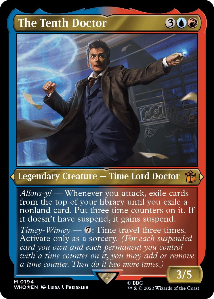 The Tenth Doctor (Display Commander) [Doctor Who] | Gate City Games LLC