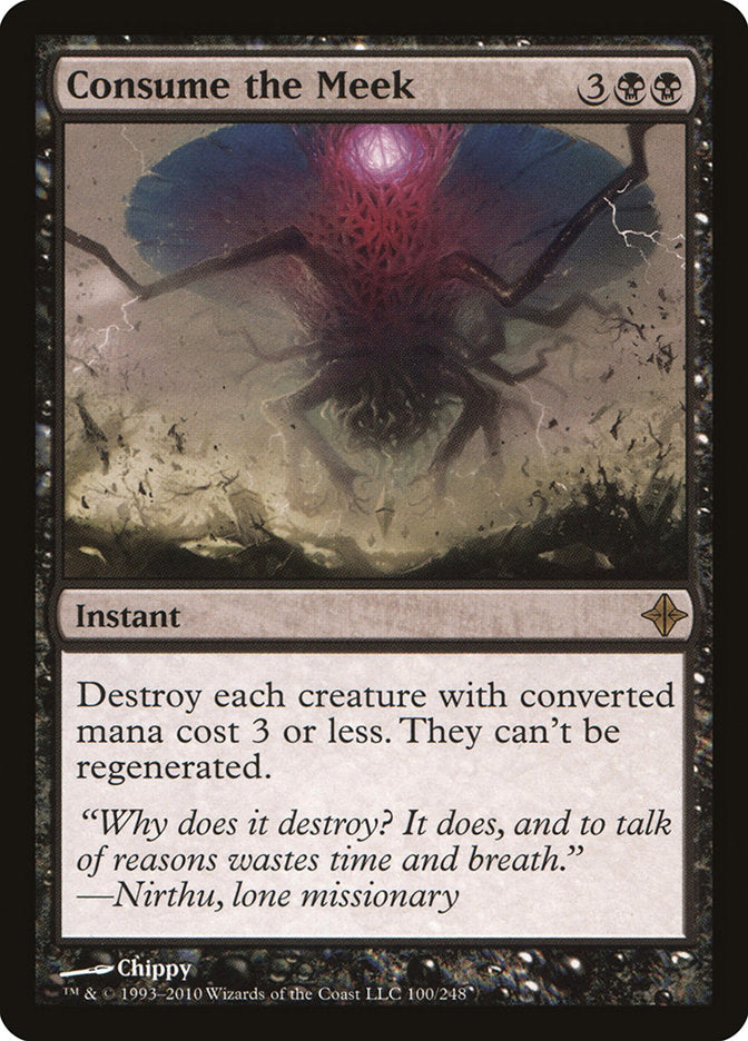 Consume the Meek [Rise of the Eldrazi] | Gate City Games LLC