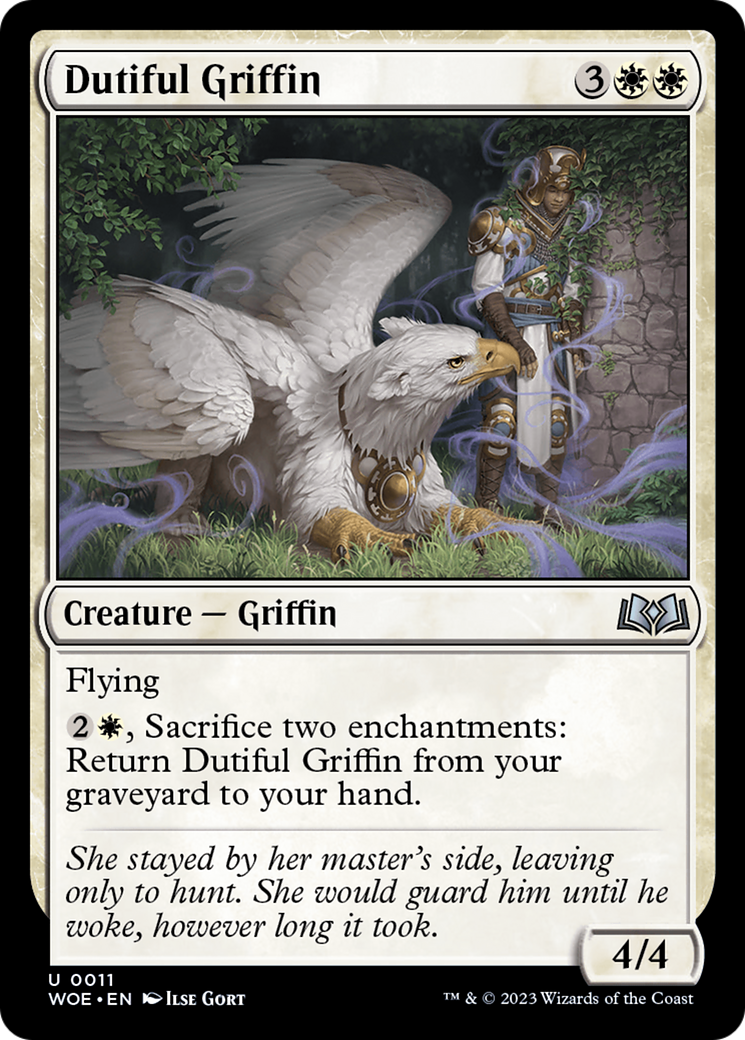 Dutiful Griffin [Wilds of Eldraine] | Gate City Games LLC