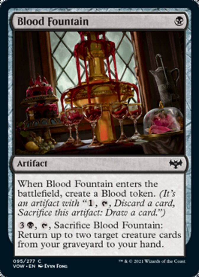 Blood Fountain [Innistrad: Crimson Vow] | Gate City Games LLC