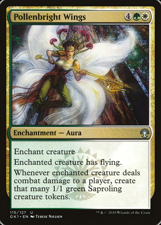 Pollenbright Wings [Guilds of Ravnica Guild Kit] | Gate City Games LLC