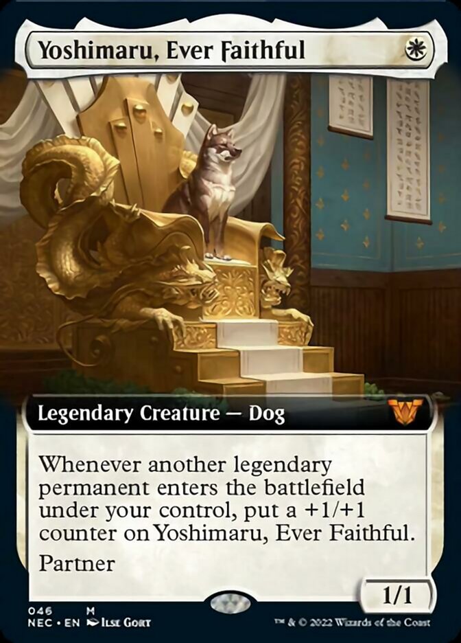Yoshimaru, Ever Faithful (Extended Art) [Kamigawa: Neon Dynasty Commander] | Gate City Games LLC