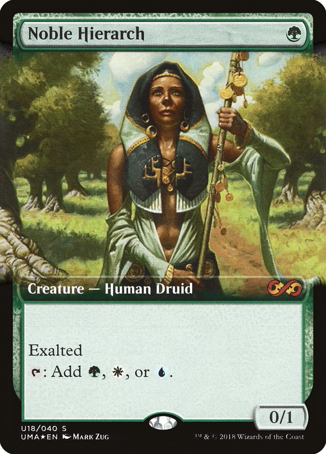Noble Hierarch (Topper) [Ultimate Masters Box Topper] | Gate City Games LLC