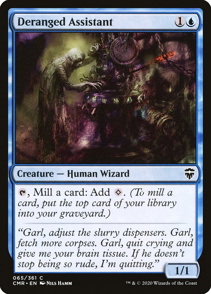 Deranged Assistant [Commander Legends] | Gate City Games LLC