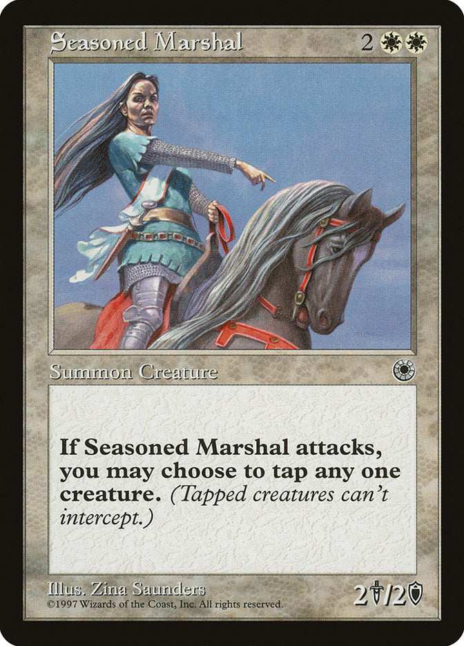 Seasoned Marshal [Portal] | Gate City Games LLC