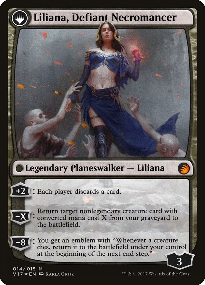 Liliana, Heretical Healer // Liliana, Defiant Necromancer [From the Vault: Transform] | Gate City Games LLC
