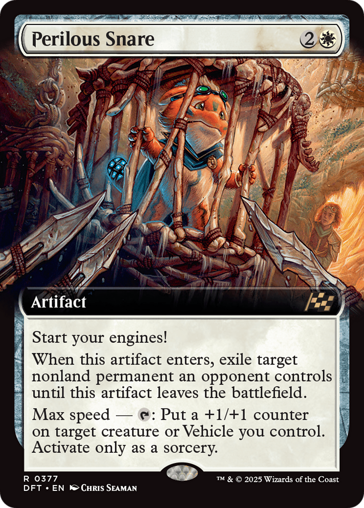 Perilous Snare (Extended Art) [Aetherdrift] | Gate City Games LLC