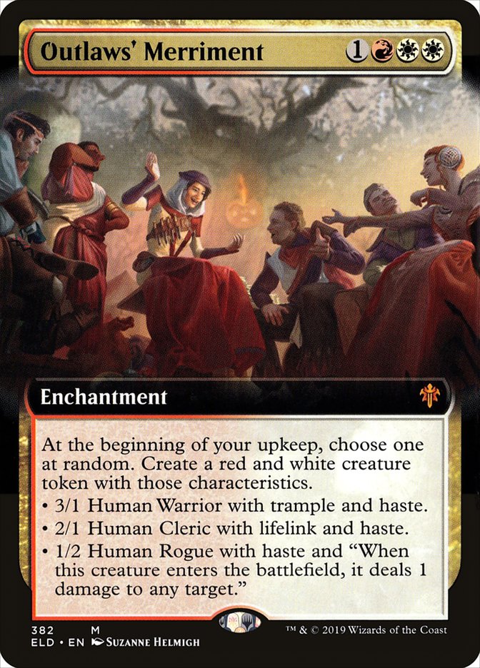 Outlaws' Merriment (Extended Art) [Throne of Eldraine] | Gate City Games LLC