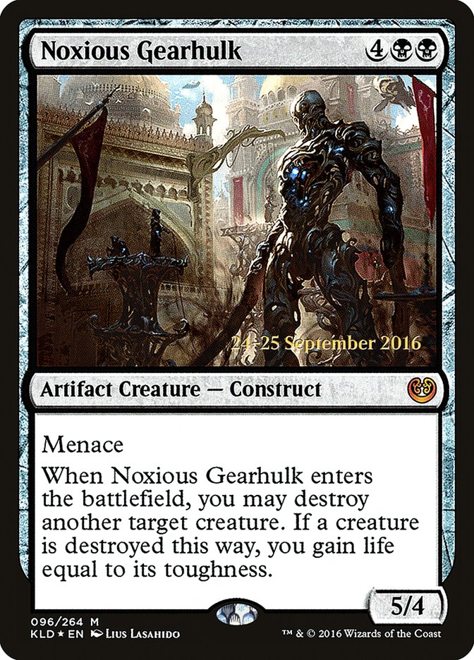 Noxious Gearhulk [Kaladesh Prerelease Promos] | Gate City Games LLC