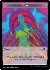 Treasure // Copy Double-Sided Token [Outlaws of Thunder Junction Tokens] | Gate City Games LLC