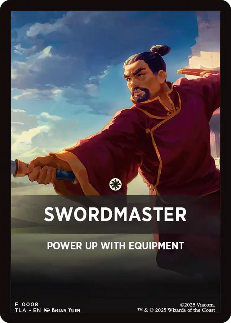 Swordmaster Theme Card [Avatar: The Last Airbender Tokens] | Gate City Games LLC