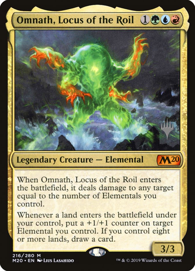 Omnath, Locus of the Roil (Promo Pack) [Core Set 2020 Promos] | Gate City Games LLC
