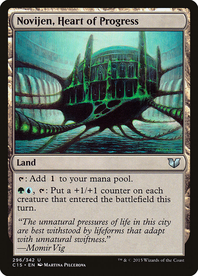 Novijen, Heart of Progress [Commander 2015] | Gate City Games LLC