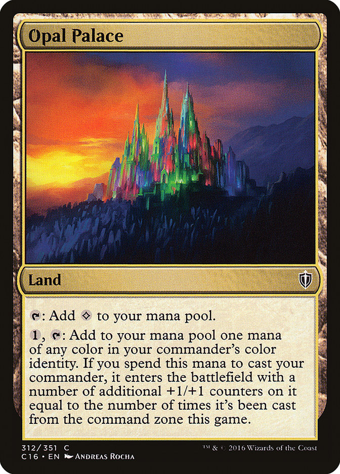 Opal Palace [Commander 2016] | Gate City Games LLC