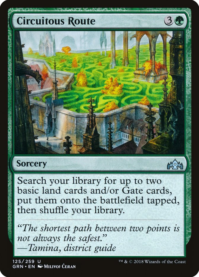 Circuitous Route [Guilds of Ravnica] | Gate City Games LLC