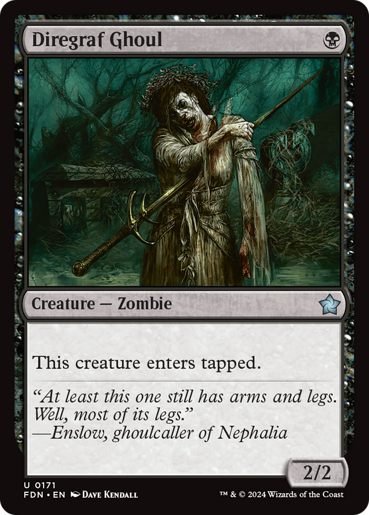 Diregraf Ghoul [Foundations] | Gate City Games LLC