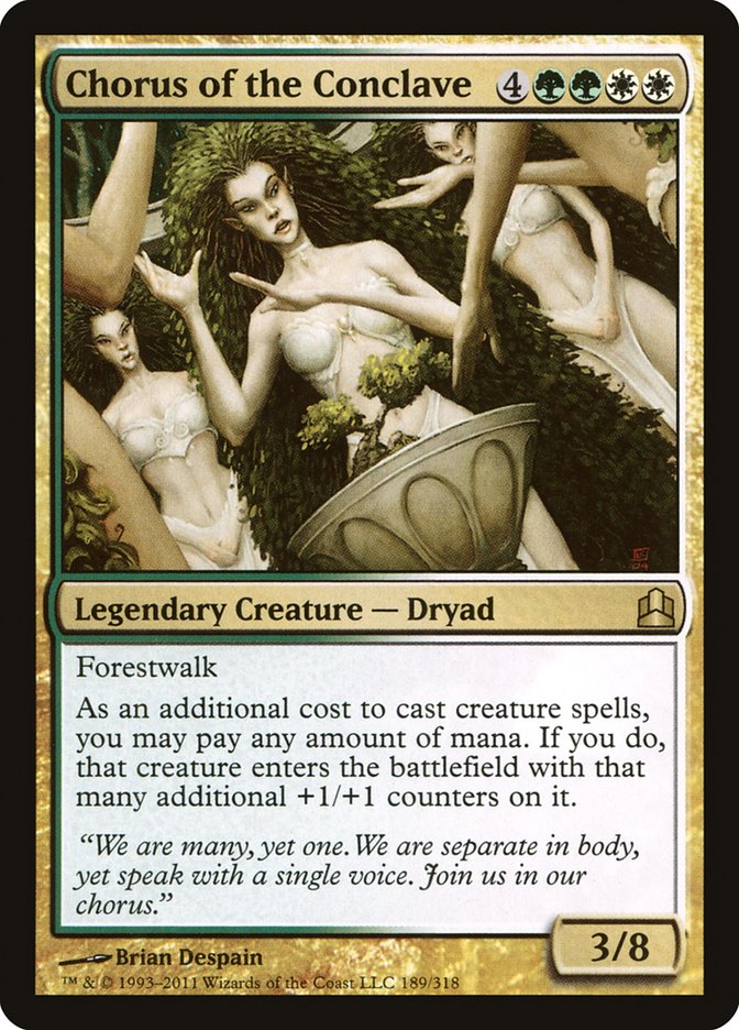 Chorus of the Conclave [Commander 2011] | Gate City Games LLC
