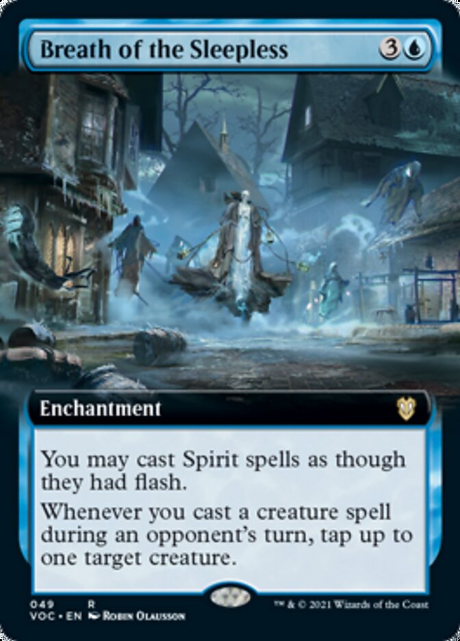 Breath of the Sleepless (Extended Art) [Innistrad: Crimson Vow Commander] | Gate City Games LLC