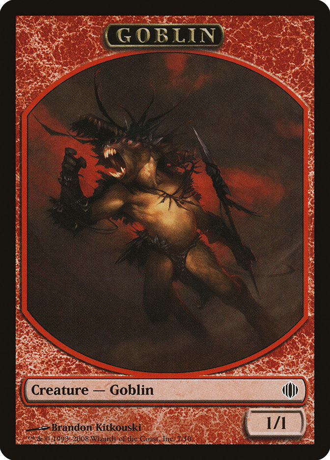 Goblin Token [Shards of Alara Tokens] | Gate City Games LLC