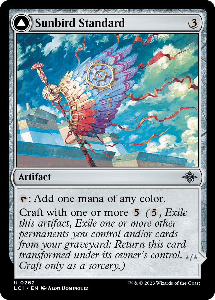 Sunbird Standard // Sunbird Effigy [The Lost Caverns of Ixalan] | Gate City Games LLC