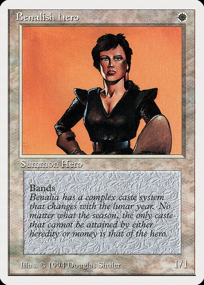 Benalish Hero [Summer Magic / Edgar] | Gate City Games LLC