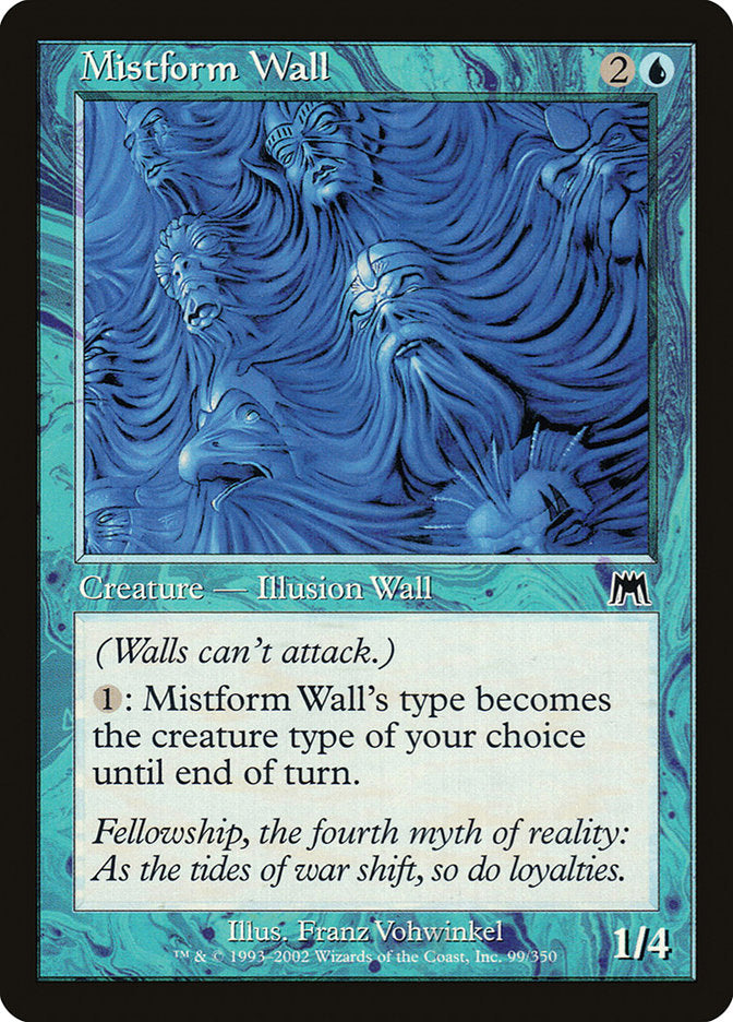Mistform Wall [Onslaught] | Gate City Games LLC
