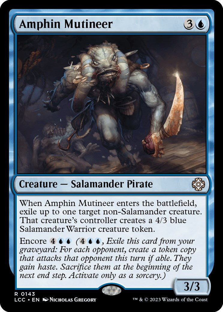 Amphin Mutineer [The Lost Caverns of Ixalan Commander] | Gate City Games LLC