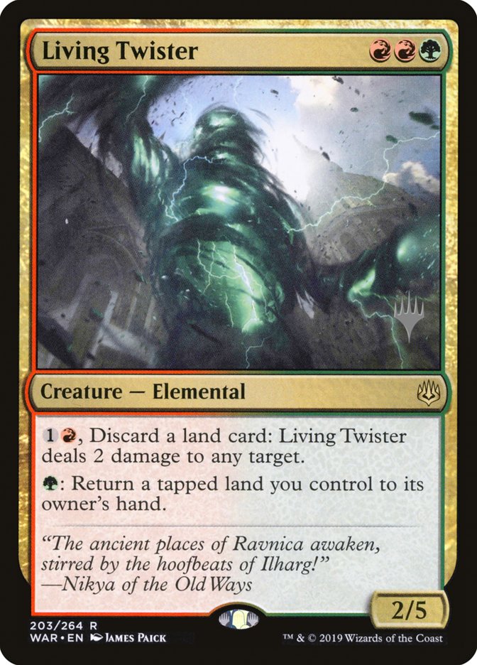 Living Twister (Promo Pack) [War of the Spark Promos] | Gate City Games LLC