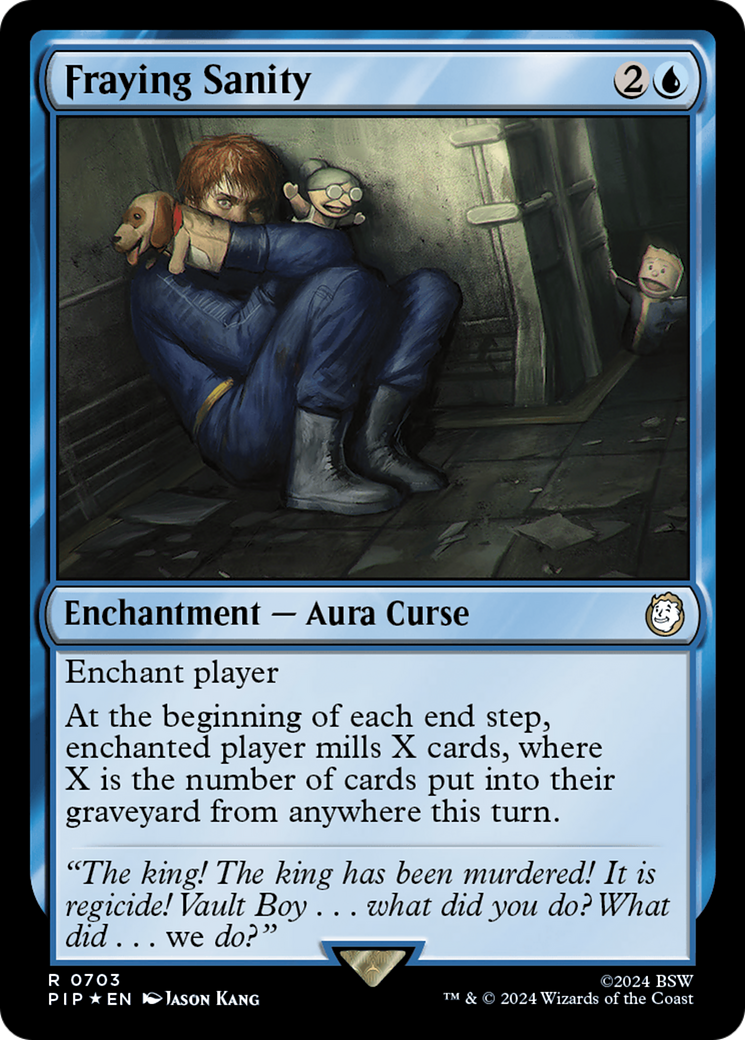 Fraying Sanity (Surge Foil) [Fallout] | Gate City Games LLC
