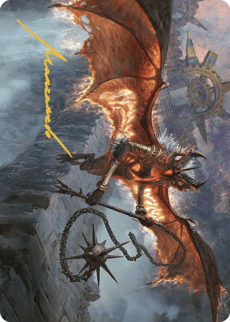 Bloodletter of Aclazotz Art Card (15/81) (Gold-Stamped Signature) [The Lost Caverns of Ixalan Art Series] | Gate City Games LLC