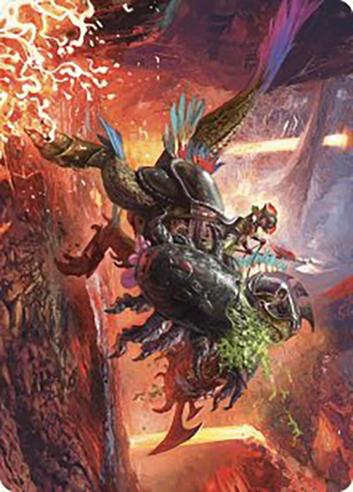 Triumphant Chomp Art Card [The Lost Caverns of Ixalan Art Series] | Gate City Games LLC