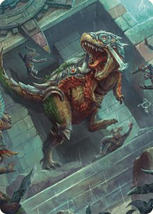 Carnage Tyrant Art Card [The Lost Caverns of Ixalan Art Series] | Gate City Games LLC