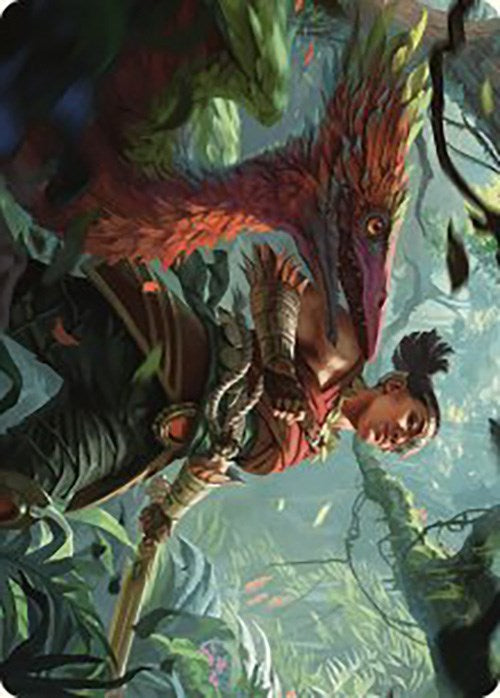 Wayta, Trainer Prodigy Art Card [The Lost Caverns of Ixalan Art Series] | Gate City Games LLC