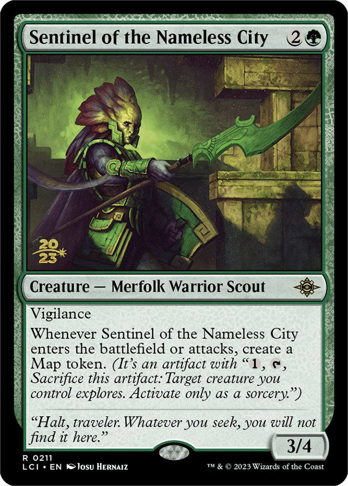 Sentinel of the Nameless City [The Lost Caverns of Ixalan Prerelease Cards] | Gate City Games LLC