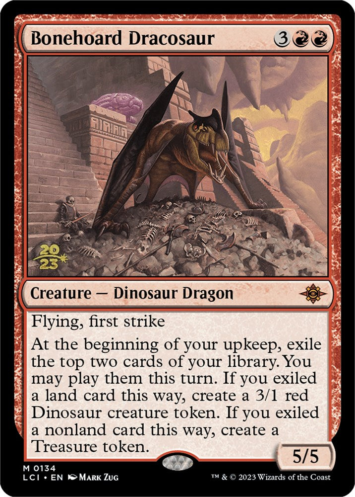 Bonehoard Dracosaur [The Lost Caverns of Ixalan Prerelease Cards] | Gate City Games LLC