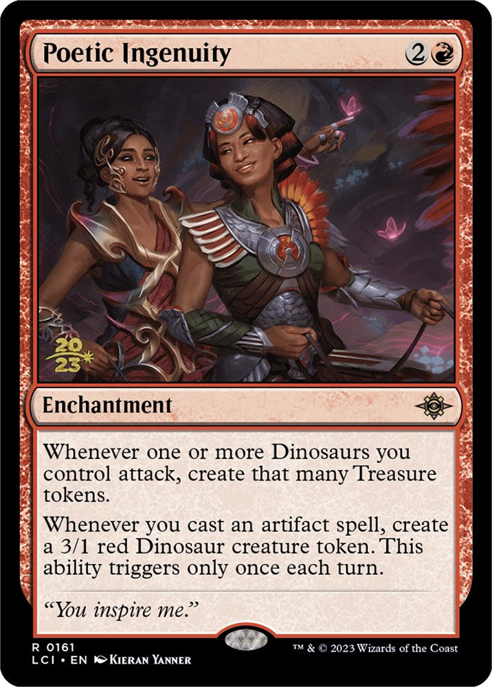 Poetic Ingenuity [The Lost Caverns of Ixalan Prerelease Cards] | Gate City Games LLC