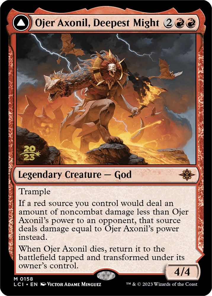 Ojer Axonil, Deepest Might [The Lost Caverns of Ixalan Prerelease Cards] | Gate City Games LLC