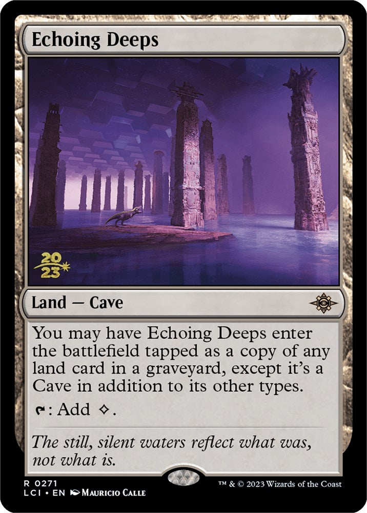 Echoing Deeps [The Lost Caverns of Ixalan Prerelease Cards] | Gate City Games LLC