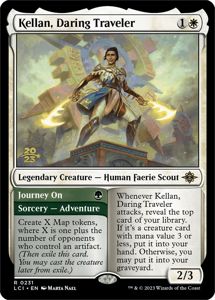 Kellan, Daring Traveler [The Lost Caverns of Ixalan Prerelease Cards] | Gate City Games LLC