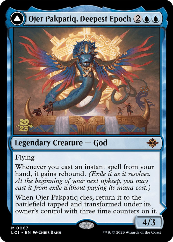 Ojer Pakpatiq, Deepest Epoch // Temple of Cyclical Time [The Lost Caverns of Ixalan Prerelease Cards] | Gate City Games LLC