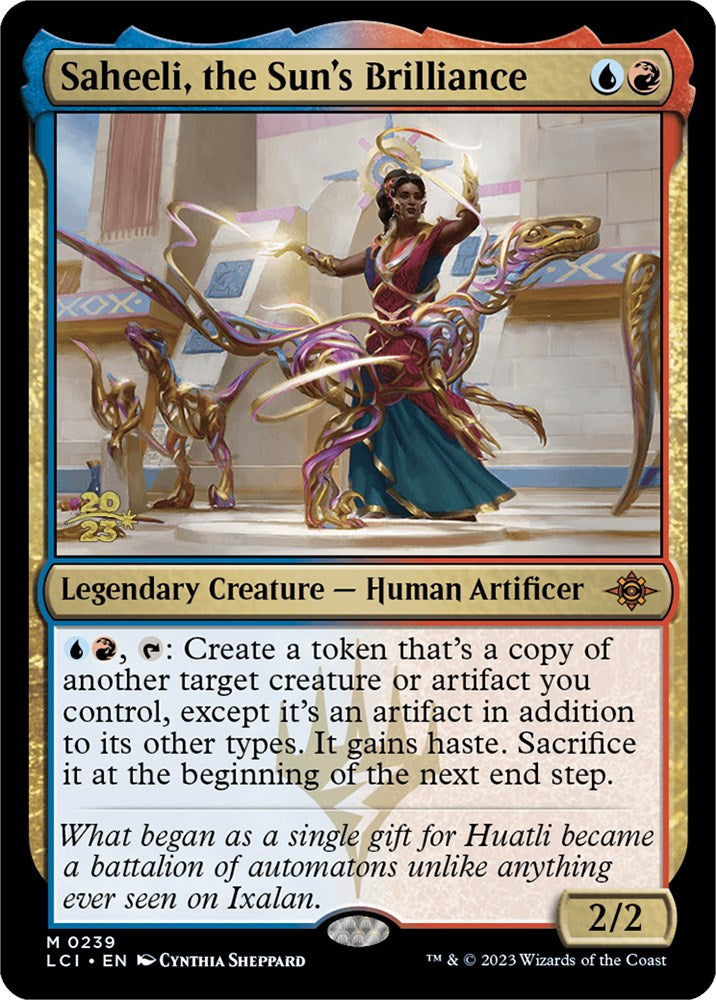 Saheeli, the Sun's Brilliance [The Lost Caverns of Ixalan Prerelease Cards] | Gate City Games LLC