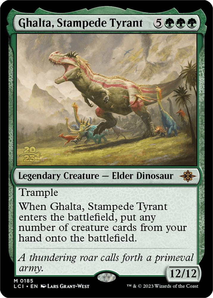 Ghalta, Stampede Tyrant [The Lost Caverns of Ixalan Prerelease Cards] | Gate City Games LLC