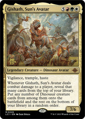 Gishath, Sun's Avatar (LCI) [The Lost Caverns of Ixalan Prerelease Cards] | Gate City Games LLC