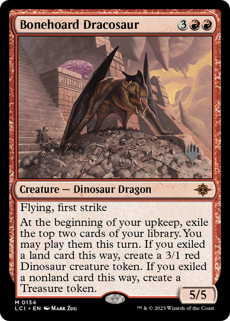 Bonehoard Dracosaur (Promo Pack) [The Lost Caverns of Ixalan Promos] | Gate City Games LLC