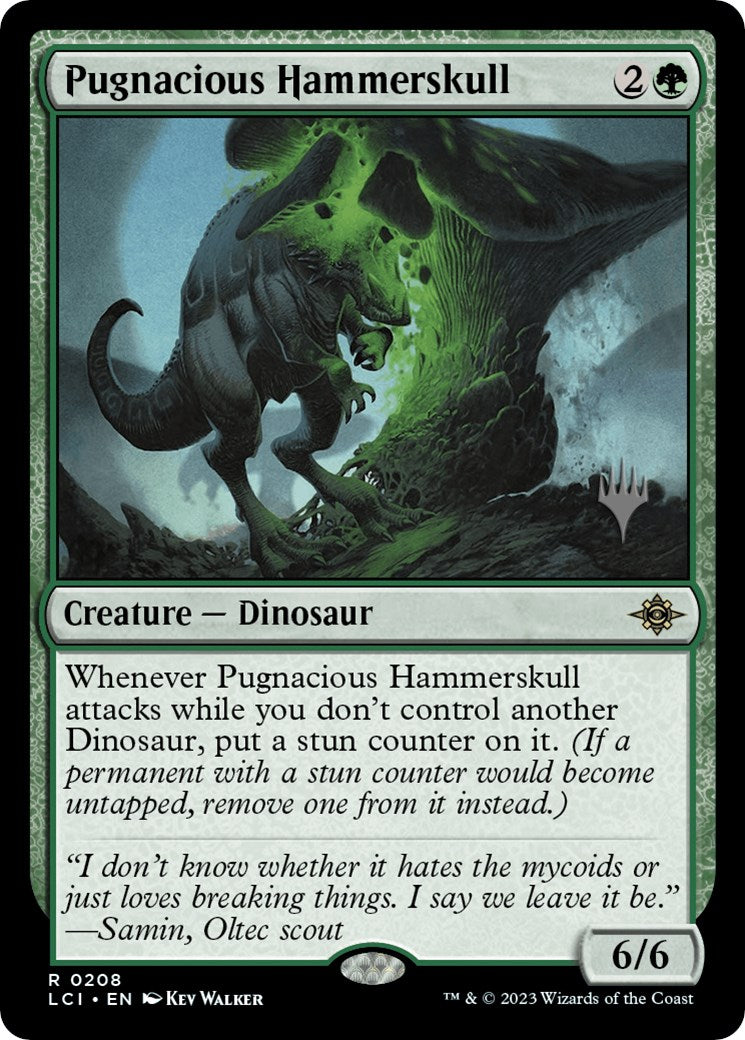 Pugnacious Hammerskull (Promo Pack) [The Lost Caverns of Ixalan Promos] | Gate City Games LLC