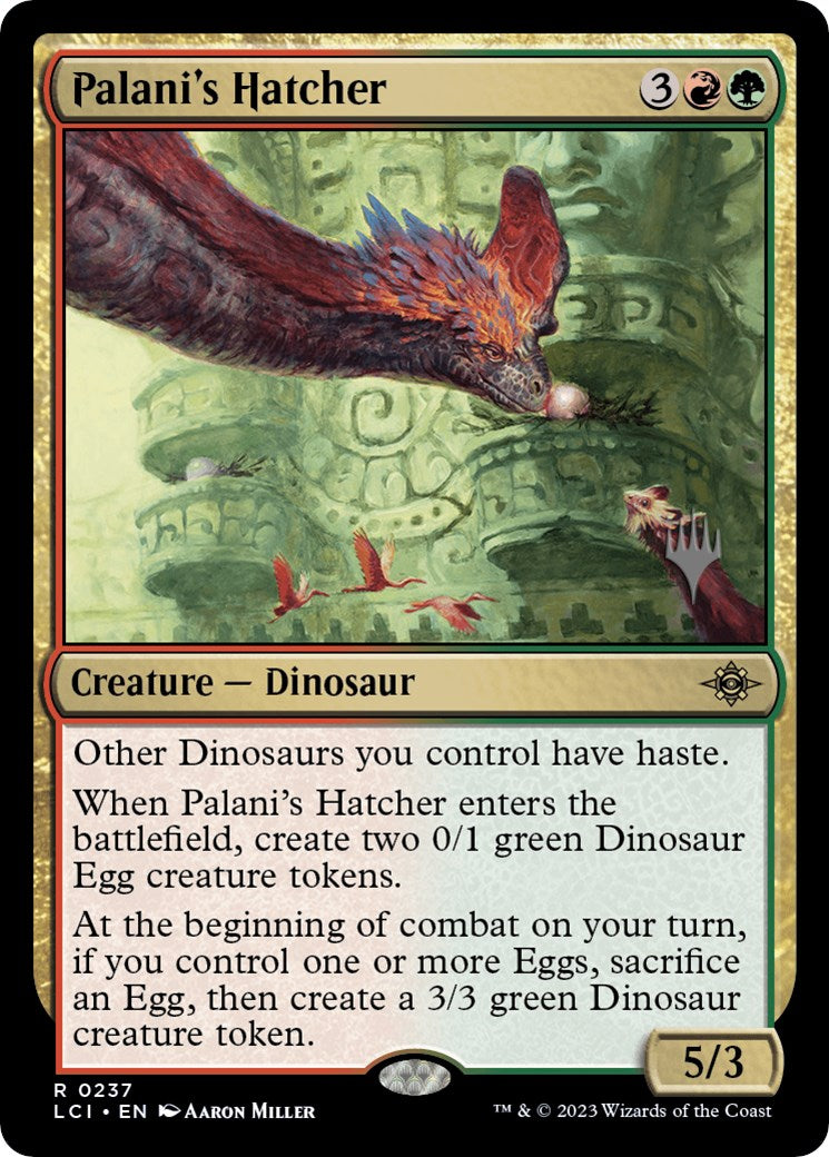 Palani's Hatcher (Promo Pack) [The Lost Caverns of Ixalan Promos] | Gate City Games LLC